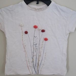 Zara Girls Tee sz 5 110